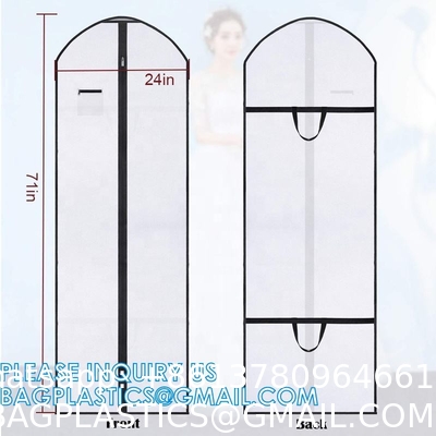 Bridal Gown Cover Cover - Long Term Storage Of Long Gowns Dresses Protection From Dust Damage