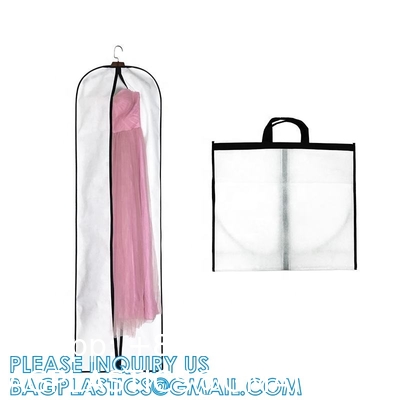 Bridal Gown Cover Cover - Long Term Storage Of Long Gowns Dresses Protection From Dust Damage