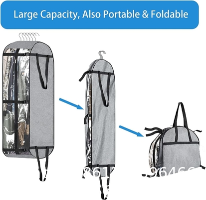 Garment Bags For Hanging Clothes, Suit Bag, Carry On Garment Bag, Moving Bags, Suit Travel Cover For Men