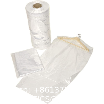 Dry Cleaner Suit Clothes Dustproof Storage Bags Hanging Garment Cover For Closet Storage, Laundry