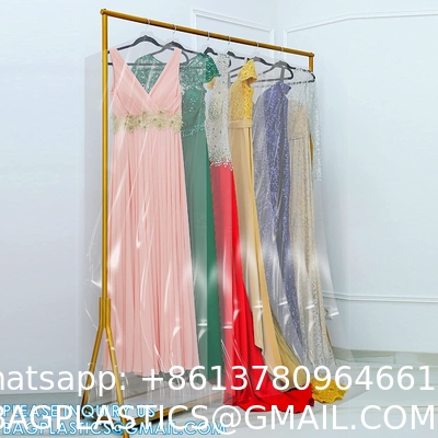 Dry Cleaner Bags, Clothing Protector Covers Dustproof Clothing Dust Cover Laundry Travel Clothes Storage