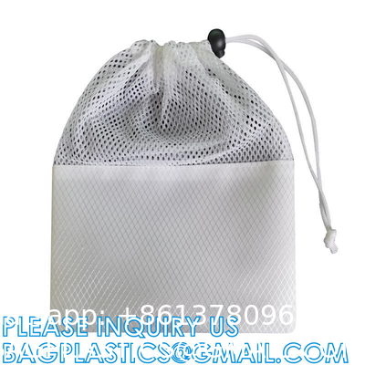 Nylon Storage Mesh Bag Shell Bag Dishwasher Net Bag, Jewelry Beach Collecting Toys Gifts Travel Kitchen Favor