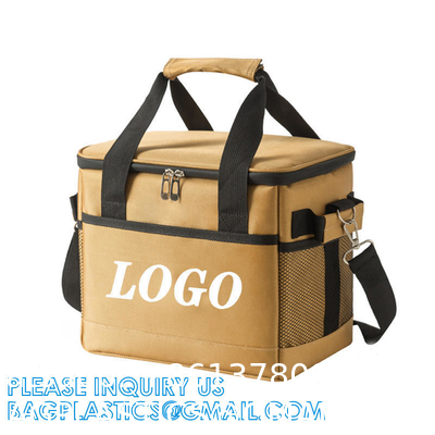 Custom Thermo Lunch Bags For Food Delivery, Bottle, Pizza Takeaway Cooler Bag, Delivery Motorcycle Lunch Bag