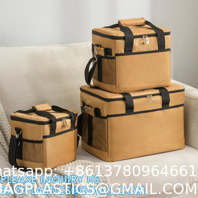 Custom Thermo Lunch Bags For Food Delivery, Bottle, Pizza Takeaway Cooler Bag, Delivery Motorcycle Lunch Bag