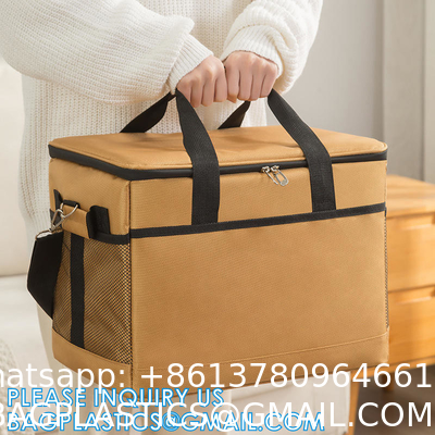 Custom Thermo Lunch Bags For Food Delivery, Bottle, Pizza Takeaway Cooler Bag, Delivery Motorcycle Lunch Bag