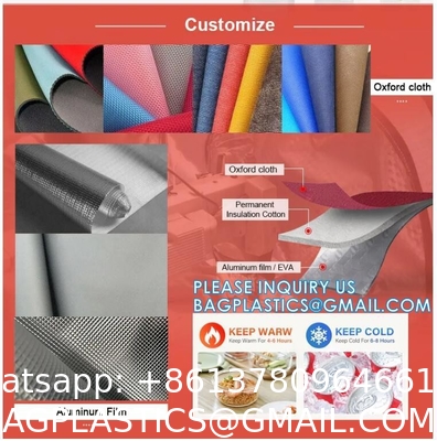 XL Insulated Food & Grocery Delivery Bag - For Catering, Restaurants, Delivery Drivers, Zipper and Handles,