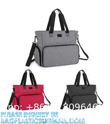 Home Health Nurse Bag Empty, Portable Medical Supplies Shoulder Bag For Hospice, Home Visit, Hospital Interns