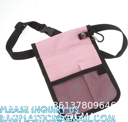 Waist Pack Nurse Pouch For Women Men, Nurse Tool Belt Nurses Bag, Utility Storage, Medical Gear Pockets