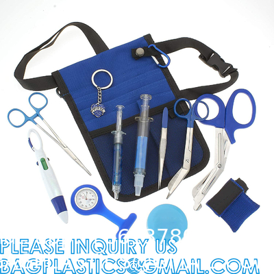 Waist Pack Nurse Pouch For Women Men, Nurse Tool Belt Nurses Bag, Utility Storage, Medical Gear Pockets