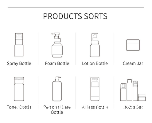 Amber Plastic Hair Salon Liquid Spray Container Mist Spraying 180ml Domestic Disinfectant Refill Trigger Pet