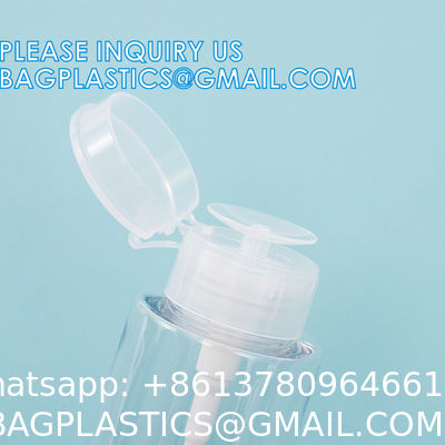 Nail Polish Remover Bottle, Pump Alcohol Dispenser, Makeup Acetone Containers, skincare packaging sets