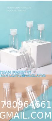 Nail Polish Remover Bottle, Pump Alcohol Dispenser, Makeup Acetone Containers, skincare packaging sets