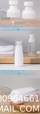 Trigger Spray bottle, Skincare PET Bottle Cosmetic Packaging 60ml 80ml Pump Empty Spray Bottle Pump Bottle