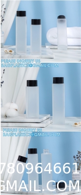 Squeeze Bottles With Flip Cap, Refillable Plastic Travel Bottles For Creams, Lotion, Shampoo, Conditioner