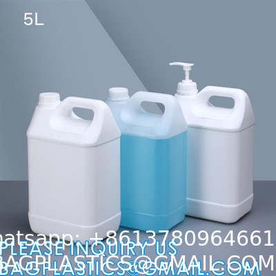 1L 2L 2.5L 3L 4L 5L 6L 10L Plastic Barrel Jerry Can For Oil Chemical Water Storage Chemical Jug Container