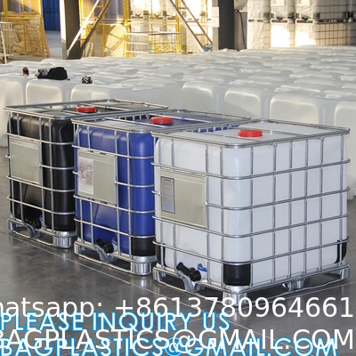 IBC 1000 Liter Storage Container Chemical Dosing Tank For Water Treatment, Horizontal Tanks, Biogas Septic Tank