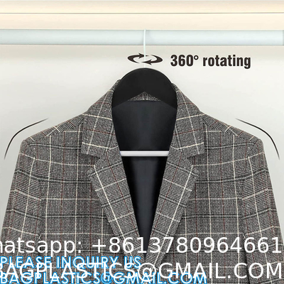 Solid Wood Suit, Premium New Fashion, Boutique, Wooden Hangers for Suit Coat Jacket, with Shoulder Grooves