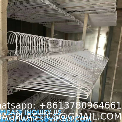 Laundry Hanger, Metal Wire Hanger Disposable Galvanized Coat Hanger White Hanger Used For Clothes Manufacturer