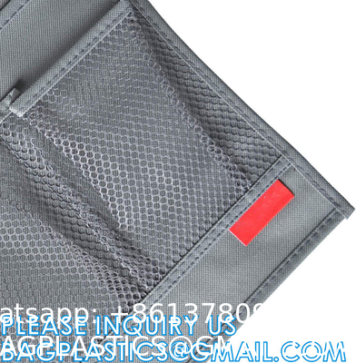 Custom Table Cabinet Storage Organizer, TV Remote Control, Bedside canddy, Mesh pockets, Storage Organizer