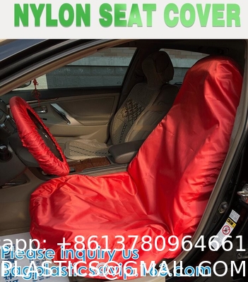 Polyester Durable Nylon Van Vehicle Waterproof Car Seat Cover Protector, Front Seat Cover for Universal Car Seat