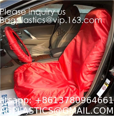 Polyester Durable Nylon Van Vehicle Waterproof Car Seat Cover Protector, Front Seat Cover for Universal Car Seat