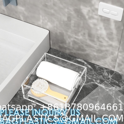 Clear Cube Display Case, Multi-Purpose Box Square Container, Decorative Acrylic Box with Lid, Stackable