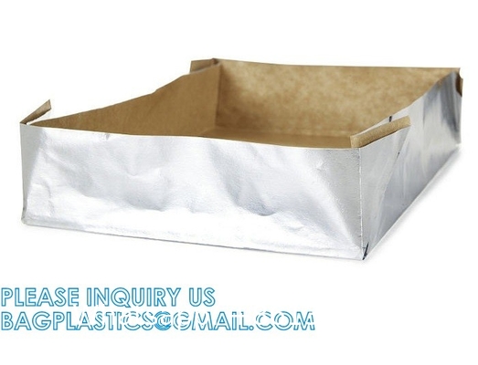Parchment Baking Paper Lined Foil, Insulated Foil Sandwich Wrap Sheet, Aluminum parchment backed baking paper lined
