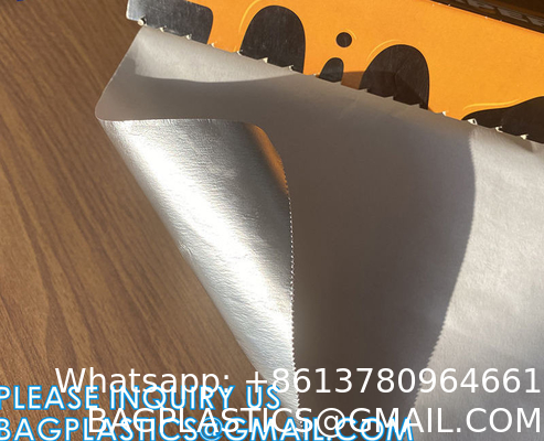 Parchment Baking Paper Lined Foil, Insulated Foil Sandwich Wrap Sheet, Aluminum parchment backed baking paper lined