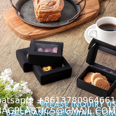 Rectangle Drawer Kraft Boxes Small Cardboard Present Packaging Boxes For Party Favor Treats, Candy And Jewelry Crafts