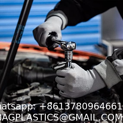 Custom Nitrile Coating Firm Grip Work GlovesNitrile Work Gloves Cotton Shell Coated Safety Work Gloves