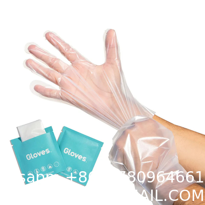2pcs Per Pack Folded Gloves Biodegradable Gloves Disposable Food Grade Gloves Eat Lobste For Resraurent Bar Hair Dying