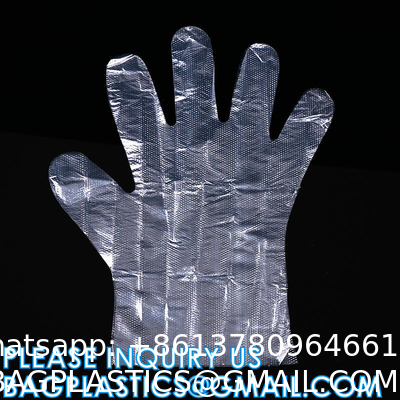 2pcs Per Pack Folded Gloves Biodegradable Gloves Disposable Food Grade Gloves Eat Lobste For Resraurent Bar Hair Dying