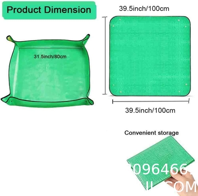 Waterproof Indoor Outdoor Plant Repotting Mat Transplanting Indoor Succulent Potting Mat Portable Gardening Mat