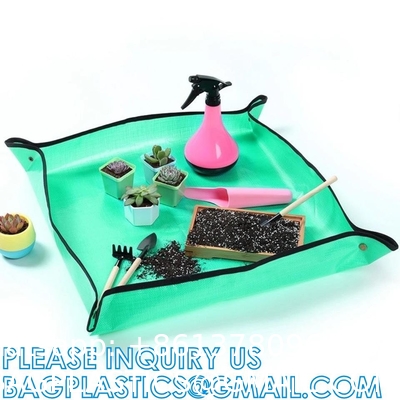 Waterproof Indoor Outdoor Plant Repotting Mat Transplanting Indoor Succulent Potting Mat Portable Gardening Mat