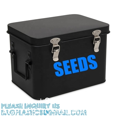 Plastic Seed Storage Box, Seeds Storage Organizer Container, Flower Seeds,Vegetable Seeds, Clover Seeds, Basil Seeds