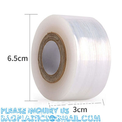 Grafting Tape, Each Roll 328 Feet, Stretchable Garden Grafting Tape, Self-Adhesive Plant Repair Tapes For Garden