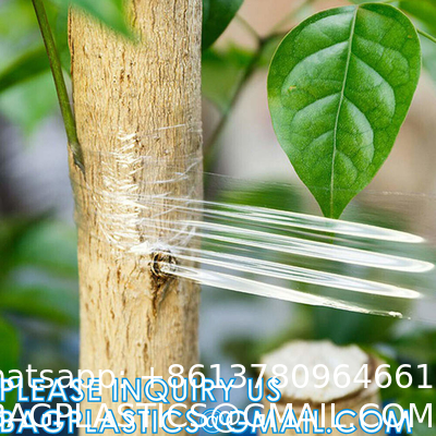 Grafting Tape, Each Roll 328 Feet, Stretchable Garden Grafting Tape, Self-Adhesive Plant Repair Tapes For Garden