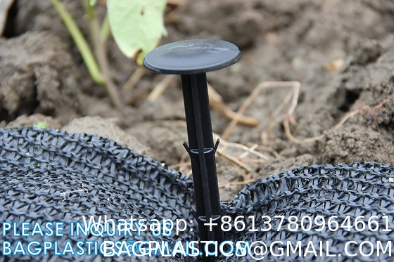 Staples Stakes Anchors Rustproof for Holding Down Landscape Fabric Lawn Edging,Tents, Game Nets and Rain Tarps Black