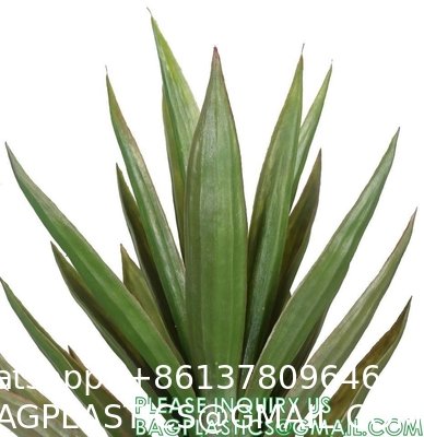 Waterless Natural-Design Real Touch Plant Trees Large Artificial Aloe Vera Simulation 1.25m Home Decor Plastic Tree