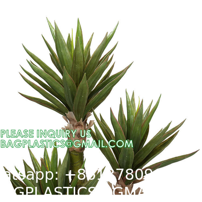Waterless Natural-Design Real Touch Plant Trees Large Artificial Aloe Vera Simulation 1.25m Home Decor Plastic Tree