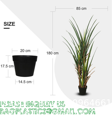 Artificial Agave Plant Potted Plants, Artificial Plant Perfect for Home Office Indoor Decoration
