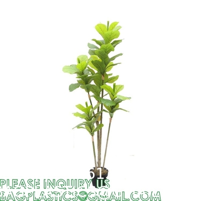 Artificial Fiddle Leaf Fig Tree 6ft Tall 86 Decorative Faux Fiddle Leaves Fake Fig Silk Tree In Pot Artificial Tree