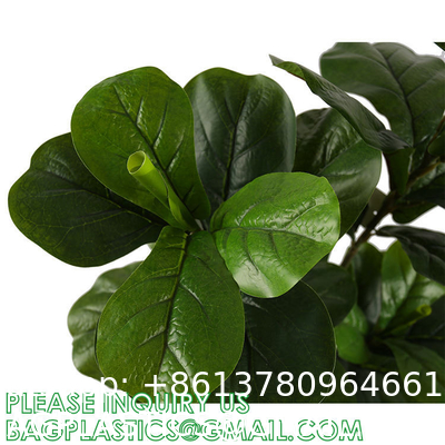 Artificial Fiddle Leaf Fig Tree 6ft Tall 86 Decorative Faux Fiddle Leaves Fake Fig Silk Tree In Pot Artificial Tree