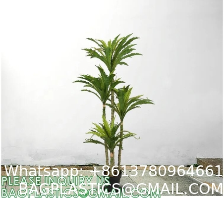 Customized High Quality High Destiny Artificial Nest Fern Tree Plant Independent-Design Ornamental Artificial