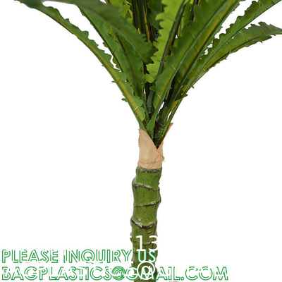 Customized High Quality High Destiny Artificial Nest Fern Tree Plant Independent-Design Ornamental Artificial