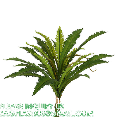 Customized High Quality High Destiny Artificial Nest Fern Tree Plant Independent-Design Ornamental Artificial
