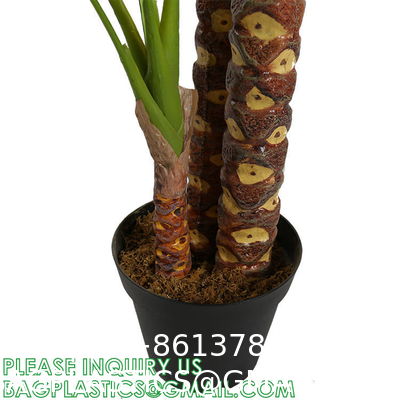 Artificial Monstera Deliciosa Plant, 5ft Potted Faux Tree with 15 Verdant Fake Leaves, Swiss Cheese Plant for Home