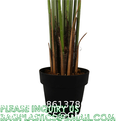 Artificial Trees for Home Decor Plants Large Artificial Tree Branch Green Leaves Real Touch Fake Papaya Tree