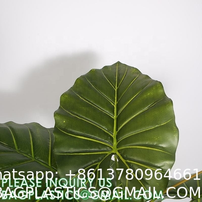 Artificial Plants 15 Inch Artificial Dripping Guanyin Tree Faux Plants Décor Indoor Outdoor,Fake Plastic Plants
