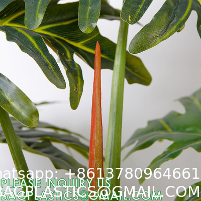 Artificial Plants 15 Inch Artificial Dripping Guanyin Tree Faux Plants Décor Indoor Outdoor,Fake Plastic Plants